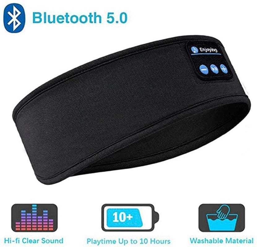 Casque de sommeil Bluetooth, bandeau de sport