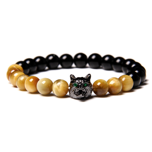 Handgemaakte kralen armband