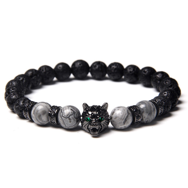 Handgemaakte kralen armband