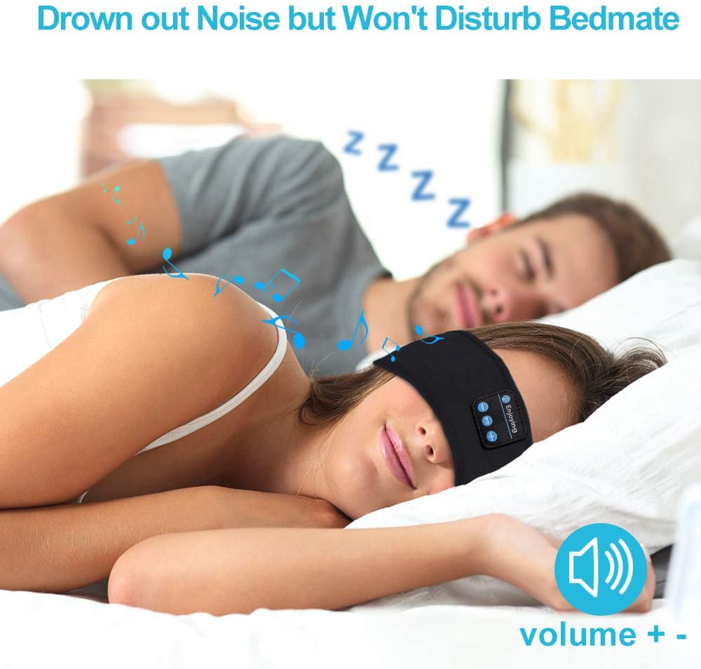 Casque de sommeil Bluetooth, bandeau de sport
