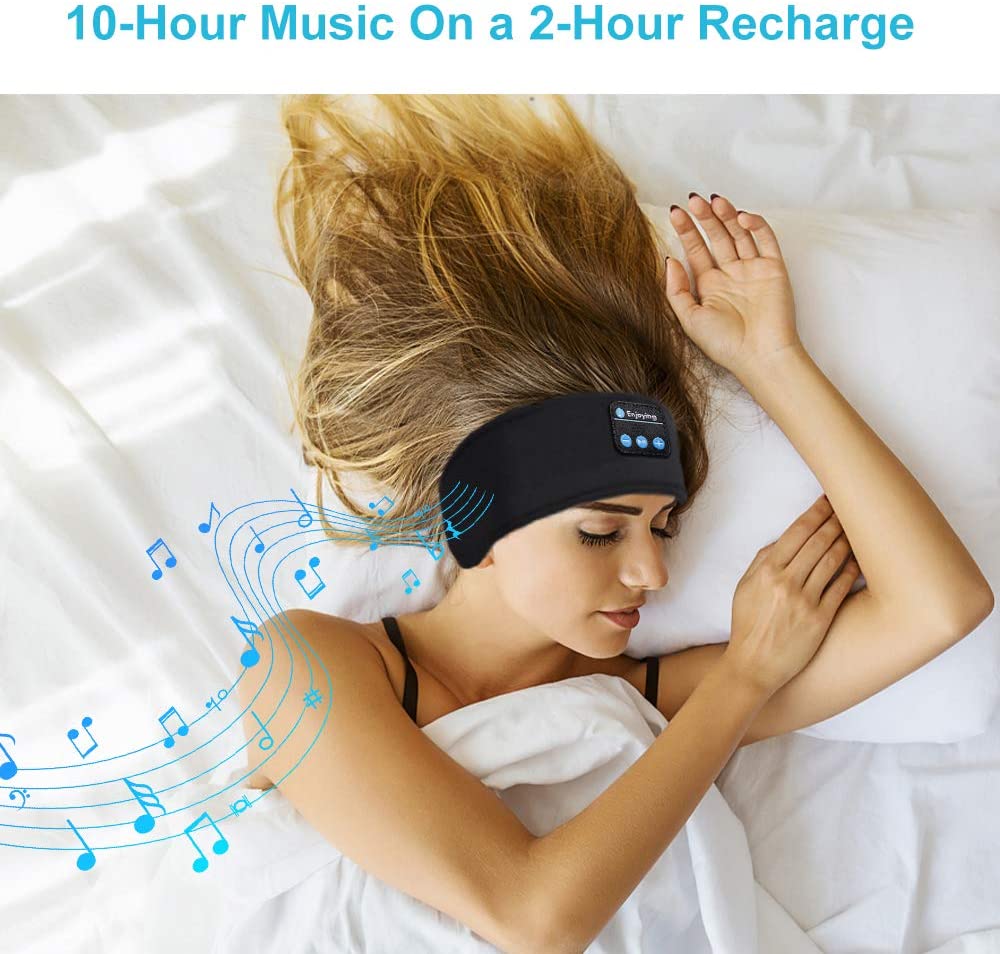 Casque de sommeil Bluetooth, bandeau de sport