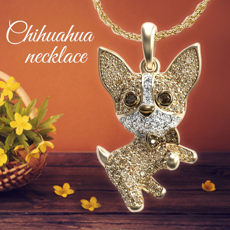 Chihuahua hond ketting hanger