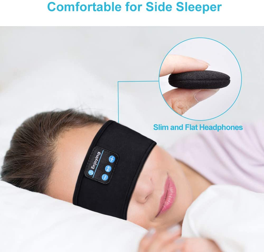 Casque de sommeil Bluetooth, bandeau de sport