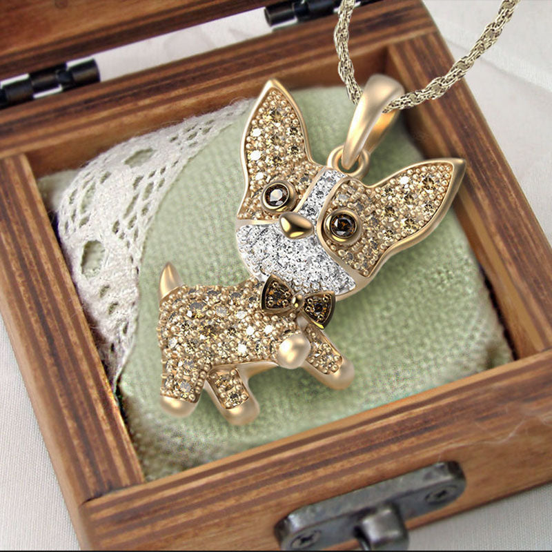 Chihuahua hond ketting hanger