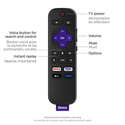 Roku Streambar | 4K HDR Streaming Device & Premium Roku Soundbar All In One, Roku Voice Remote, Free & Live TV, Black