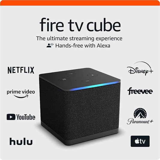 Amazon Fire TV Cube (newest model) with AI-powered Fire TV