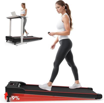 Sperax Walking Pad,3 in 1 Under Desk Treadmills for Home,320 Lbs Capacity Portable 2.5HP Walking Treadmill