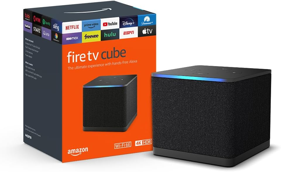 Amazon Fire TV Cube (newest model) with AI-powered Fire TV