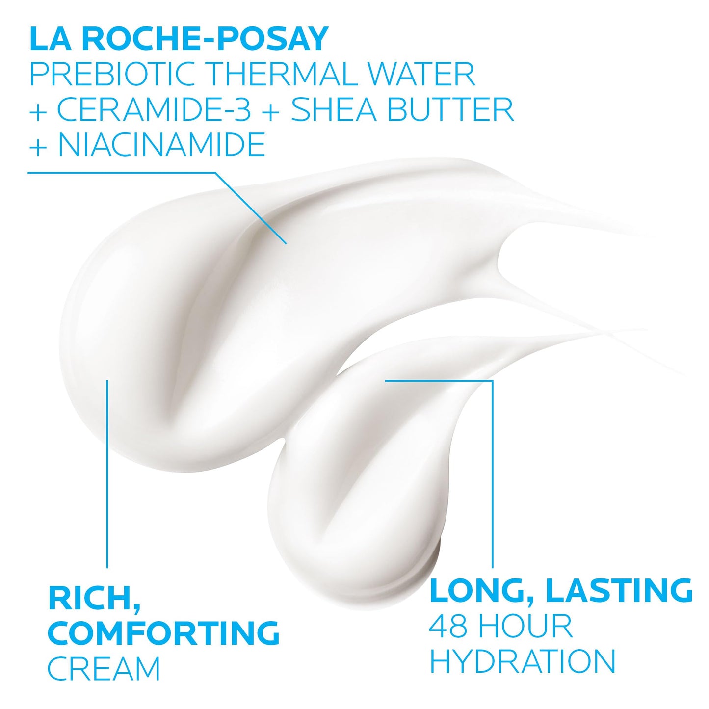 La Roche-Posay Lipikar AP+ Triple Repair Moisturizing Cream | Face & Body Lotion For Dry Skin | Shea Butter & Niacinamide Moisturizer | Gentle Face & Body Cream For Dry, Rough & Sensitive Skin