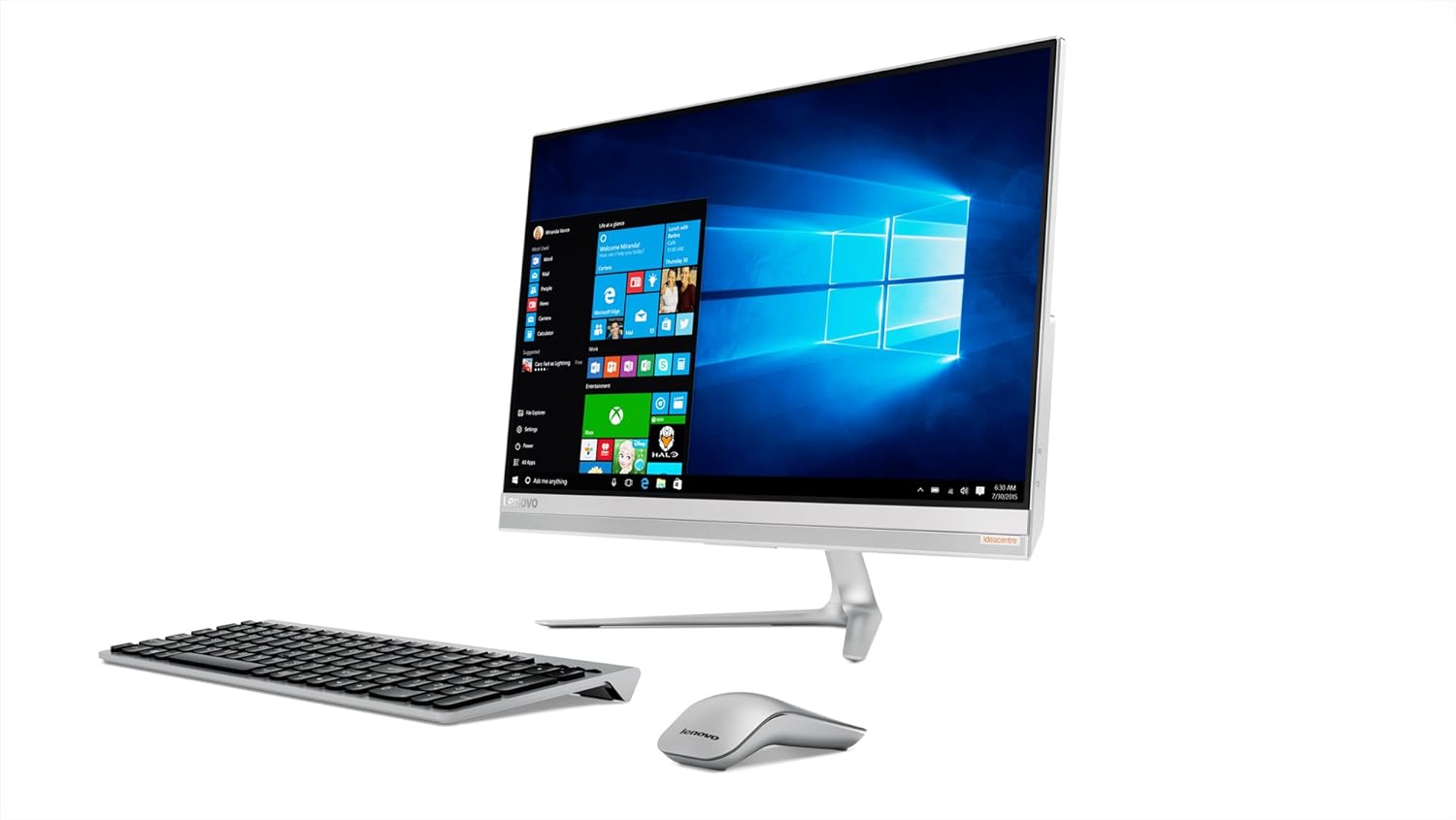 Lenovo Ideacentre AIO 510s 23" All-in-One Desktop (Intel Core i7-6500U, 8GB, 1TB HDD, Windows 10) F0C30013US