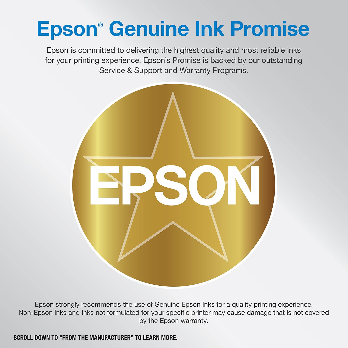 Epson EcoTank ET-4800 Wireless All-in-One Cartridge-Free Supertank Printer with Scanner, Copier, Fax, ADF and Ethernet – Ideal-for Your Home Office, White