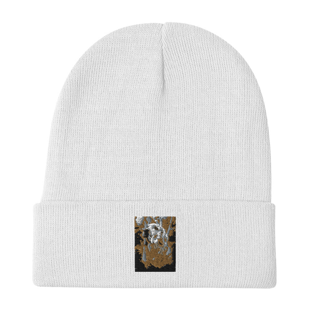 Embroidered Beanie