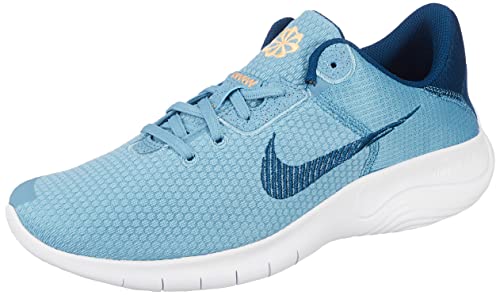 Nike Flex Experience Run 11 Next Nature Road hardloopschoenen voor heren, Cerulean/Valeriaan blauw, 8 M US