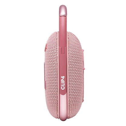 JBL Clip 4 - Portable Mini Bluetooth Speaker for home, outdoor and travel, big audio and punchy bass, integrated carabiner, IP67 waterproof and dustproof, 10 hours of playtime (Pink)