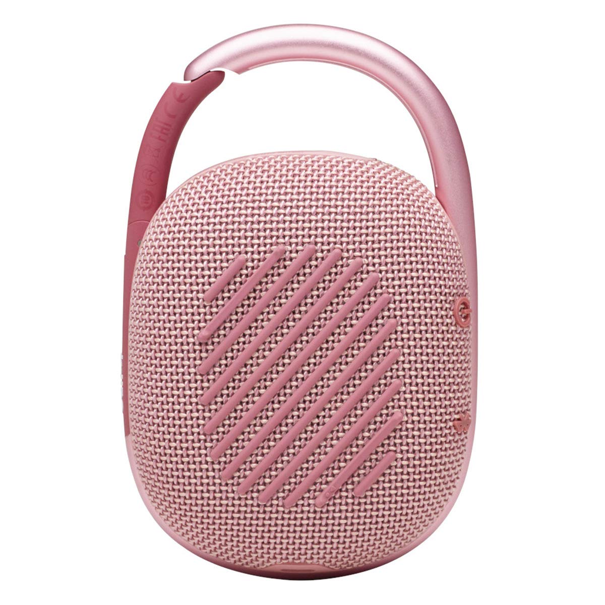 JBL Clip 4 - Portable Mini Bluetooth Speaker for home, outdoor and travel, big audio and punchy bass, integrated carabiner, IP67 waterproof and dustproof, 10 hours of playtime (Pink)