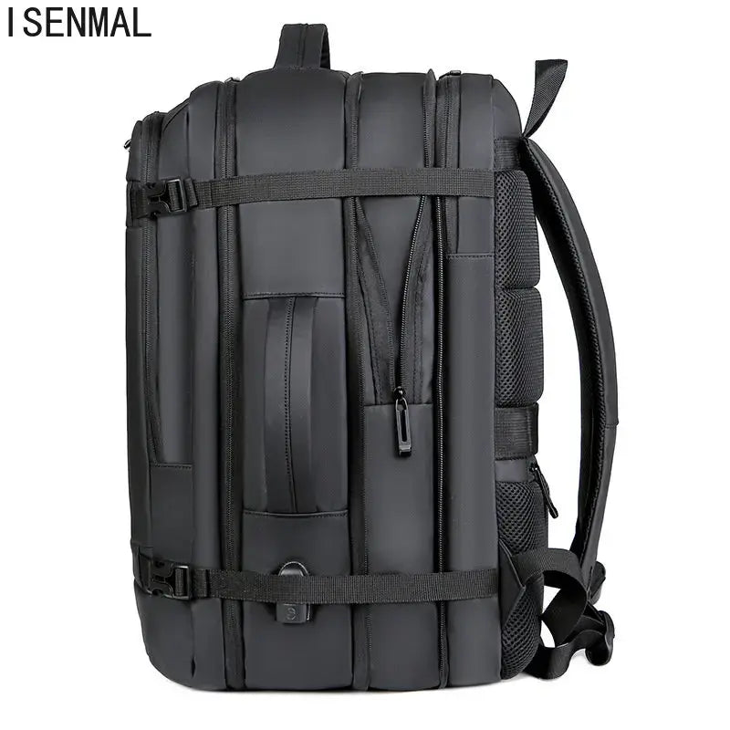 45L Large Capacity Multifunctional Extensible Rechargeable Hand-held Backpack Men's Waterproof Business Travel Computer Backpack