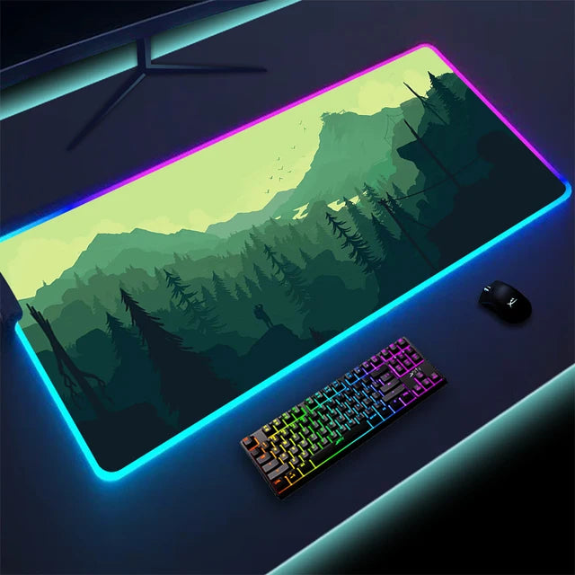 Luminous LED Lighting Mouse Pad